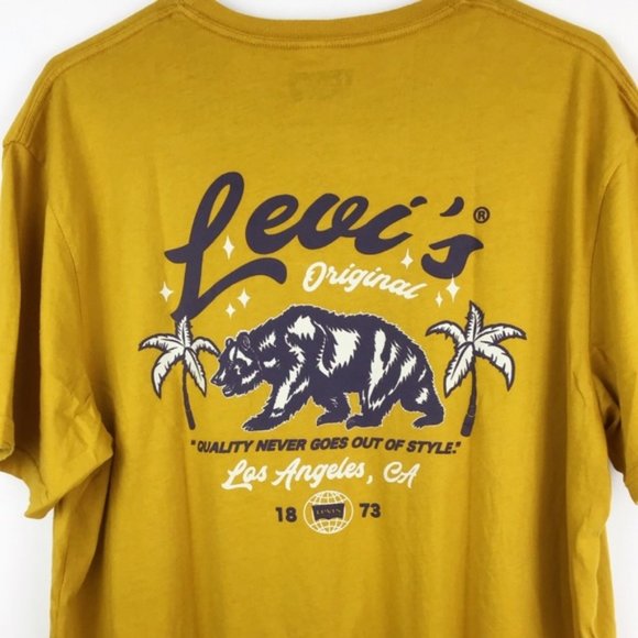 Levi's Men's Logo Graphic T-Shirt Large - Picture 2 of 7